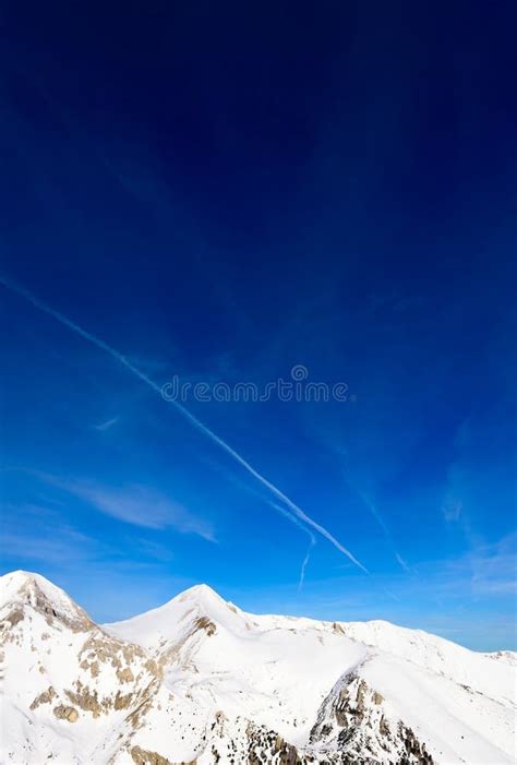 Snow Capped Mountains Stock Photo Image Of Nature Cold 66897714