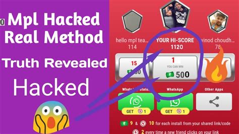 Mpl Pro Hack Trick Hack Mpl Pro And Get First Rank And Win Unlimited