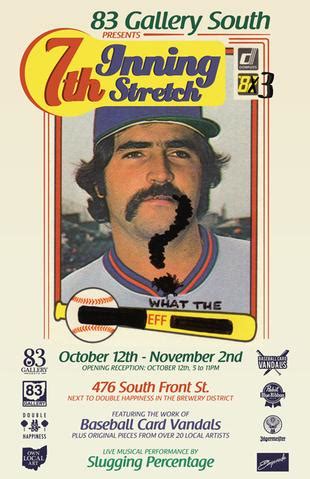 Baseball almanac is going to try and be just that, perfect. First ever Baseball Card Vandals exhibit opens Saturday ...