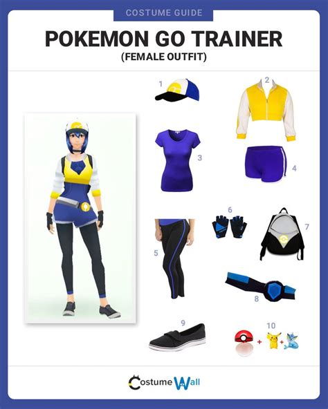 while playing pokemon go dress up just like the female pokemon trainer from the game pokemon