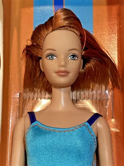 Surf City Midge Barbie Doll Friend 2000 Mattel 28421 Redhead W Freckles