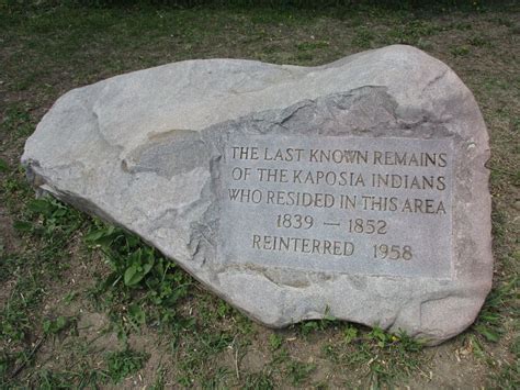 Memorial Park And Native American Burial Grounds In South Saint Paul