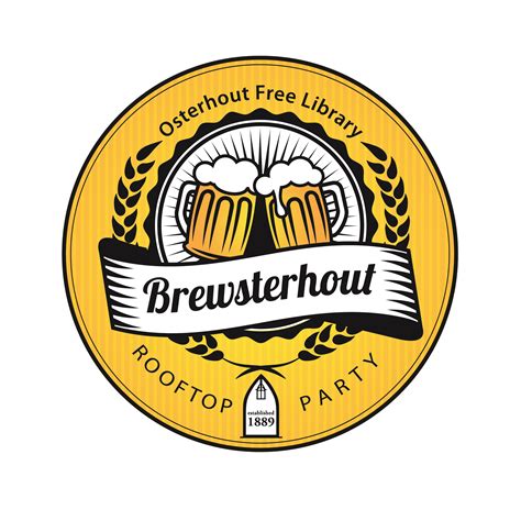 Brewsterhout Rooftop Logo Osterhout Free Library