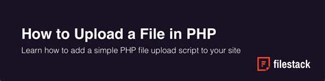 How To Upload A File In Php With Easy Examples