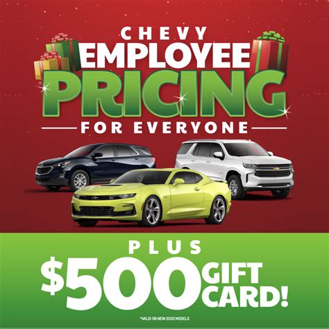 Employee Pricing For Everyone Gordon Chevrolet In Jacksonvillefl