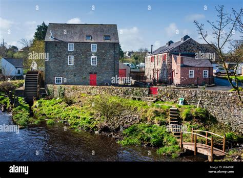 Old Watermill Beside The River Bush In Bushmills County Antrim Northern