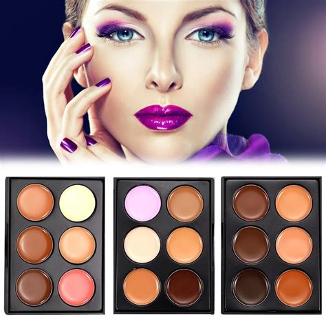 6 Color Face New Concealer Palette Natural Color Corrector Maquillage