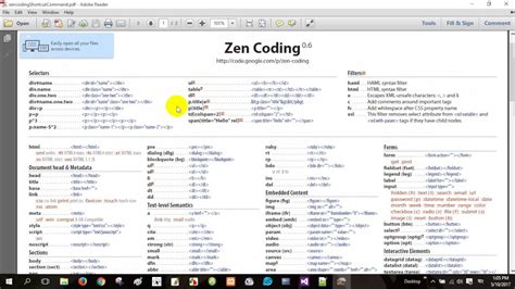 How To Use Zen Coding In Notepad Youtube