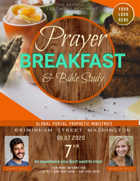 Copy Of Prayer Breakfast Postermywall