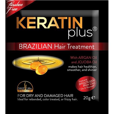 Keratinplus Black Brazilian Hair Treatment 20g 12 Pcs Shopee Philippines