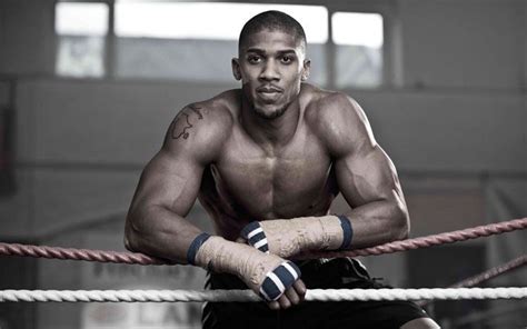 Anthony Joshua British Boxer World Champion Olympic Champion Boxing
