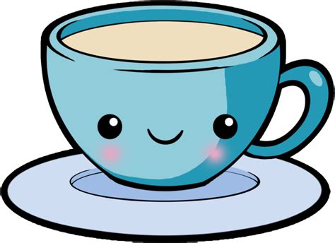 Download Free Stock Chips Drawing Kawaii Transparent Cartoon Tea Cup