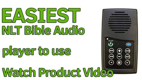 Nlt Audio Bible Player Easiest Audio Bible Player In The World To Use