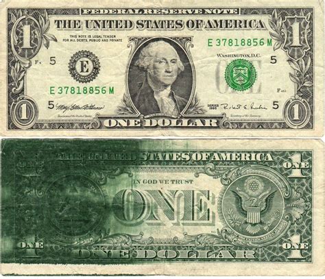 Misprinted Dollar Bill Coin Talk