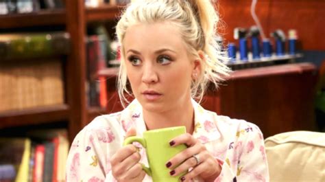 Big Bang Theory Filming A Fake Blooper Left Kaley Cuoco With A Busted Eye