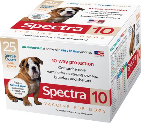 Durvet Spectra 10 Dog Vaccine With Syringe Southernstatescoop