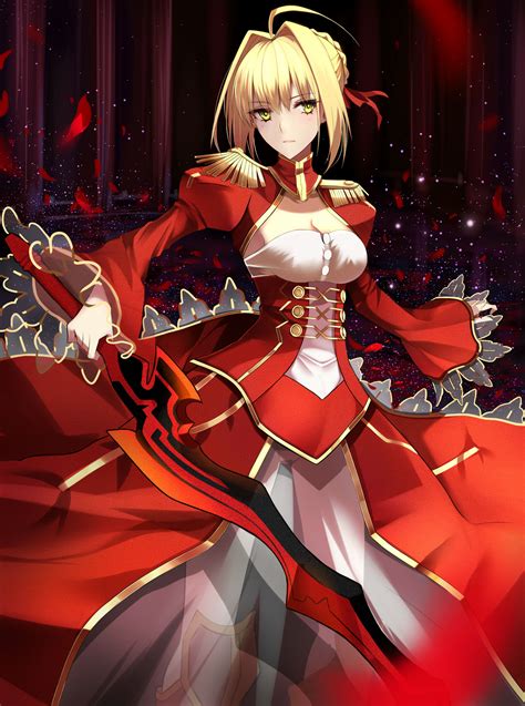 Shiguru Fategrand Order Saber Extra Cleavage Dress Pantsu See Through