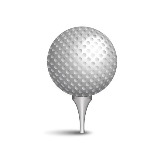 Golf Ball Tee Vector Golf Png Download 800842 Free Transparent