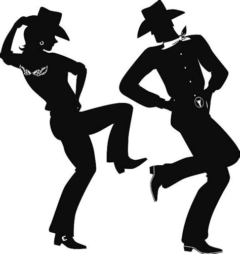 100 Line Dance Stock Illustrations Royalty Free Vector Graphics