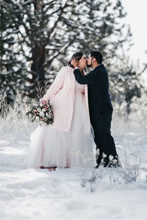 Outdoor Winter Wedding Inspiration Popsugar Love Uk Photo 44