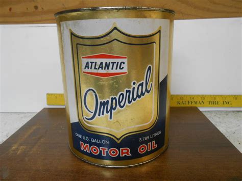 Sold Atlantic Imperial Oil 1 Gallon Can The Hamb