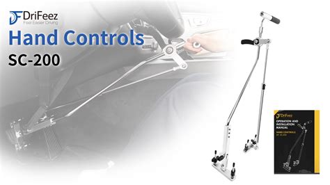 Drifeez Portable Car Hand Controls Sc200 For Disabled Driver