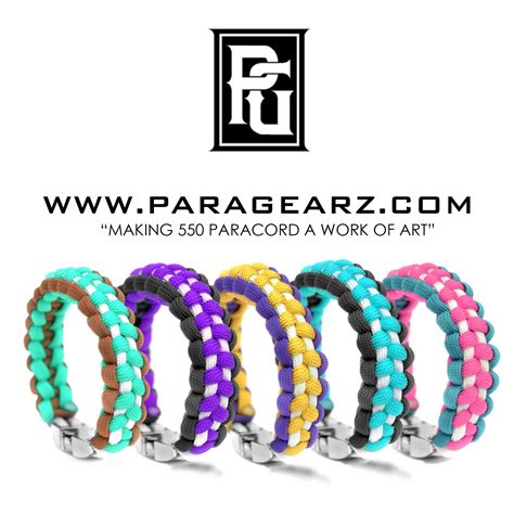 Plus, a handmade paracord bracelet can make a nice diy gift idea. Stitched back Cobra Knots available at www.paragearz.com