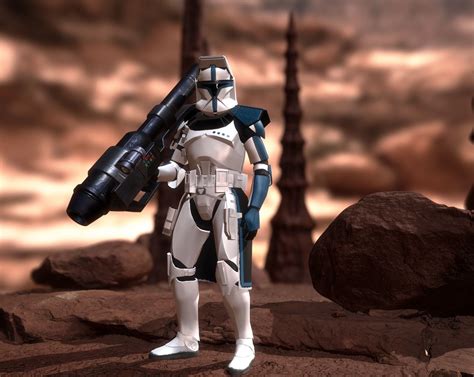 3d Asset Clone Heavy Trooper Rigged Cgtrader