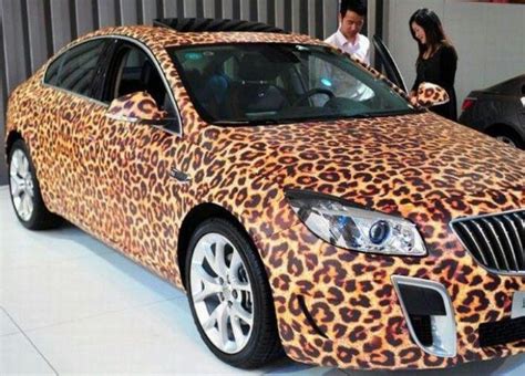 Leopard Car Leopard Print Paint Animal Print Decor Animal Print