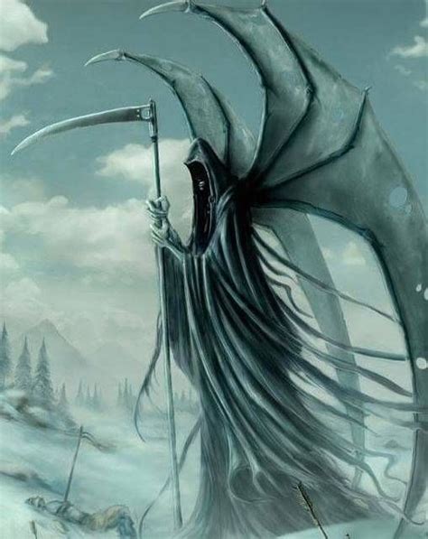 Grim Reaper With Wings With Wings Pinterest Grim Reaper Death