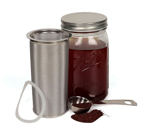 Cold Brew Coffee Maker Filter For 1quart32ounce Wide Mouth