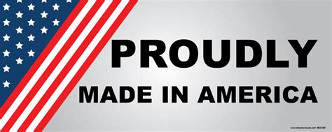 Proudly Made In America Industry Visuals