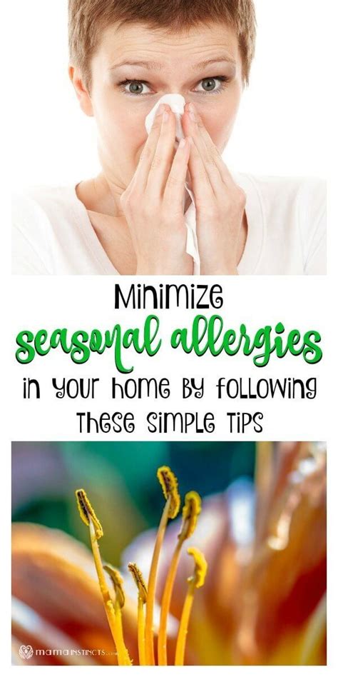 Minimize Your Seasonal Allergy Symptoms By Following These Simple