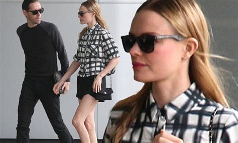 Kate Bosworth And Husband Michael Polish Compliment Each Other In Black And White Hues Daily