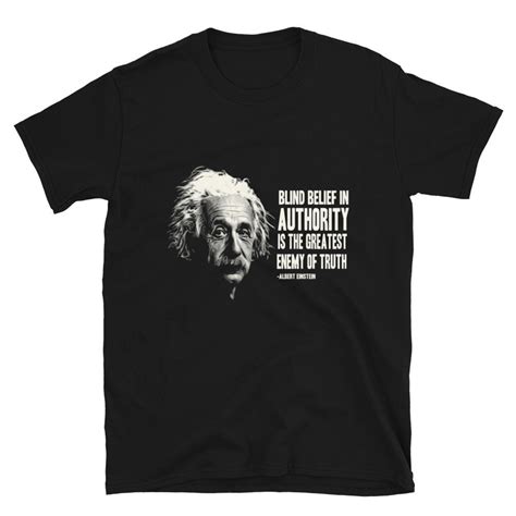 Einstein Quote Truth Seeker T Shirt Etsy