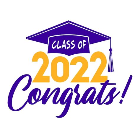 Premium Vector Graduation Cap Class Of 2022 Greeting Card
