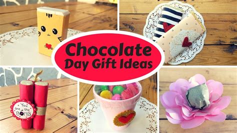 There is even a cute little gift tag included. 5 Chocolate wrapping ideas|| Last minute valentine's day ...