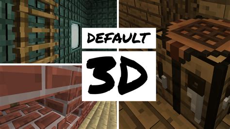 Default 3d Pack De Textures 18 → 116 Minecraftfr
