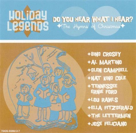 Holiday Legends Do You Hear What I Hear Bing Crosby Cd Album