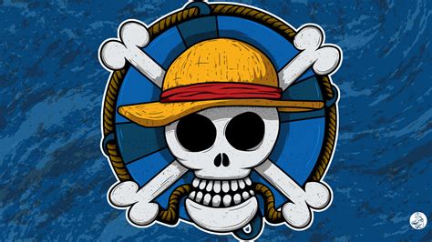 Free Download Download One Piece Anime Straw Hat Logo Wallpaper