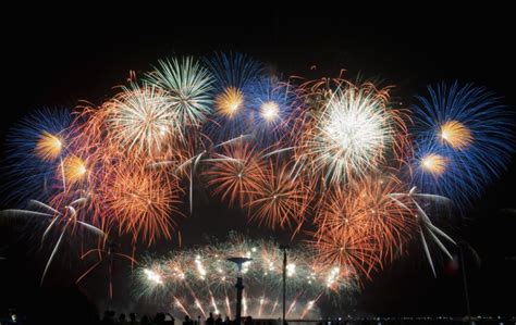 Free Picture Fireworks Party Night Celebration Colorful