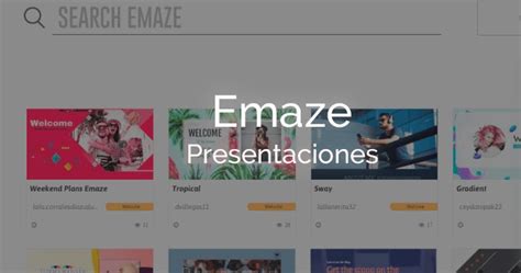 Presentaciones Con Emaze