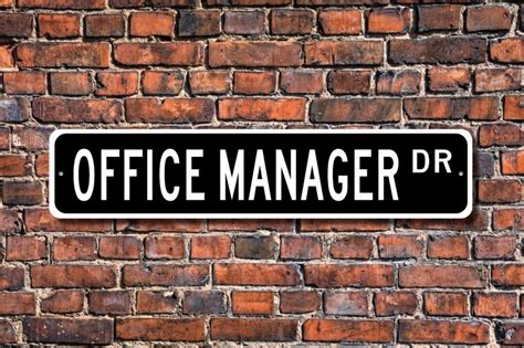 Office Manager Office Manager T Office Manager Sign Office