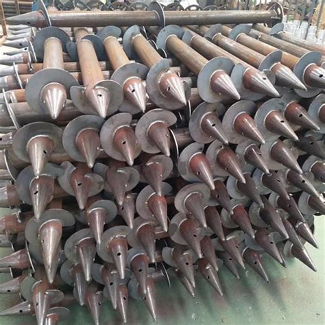 High Quality Customized Hot Dip Galvanized Spiral Heavy Ground Anchor