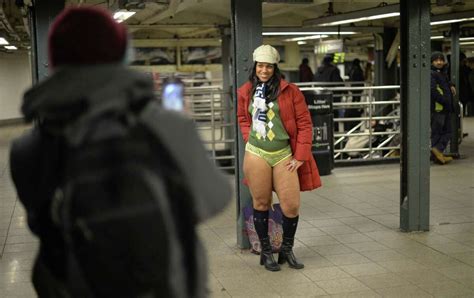 Photos No Pants Subway Ride