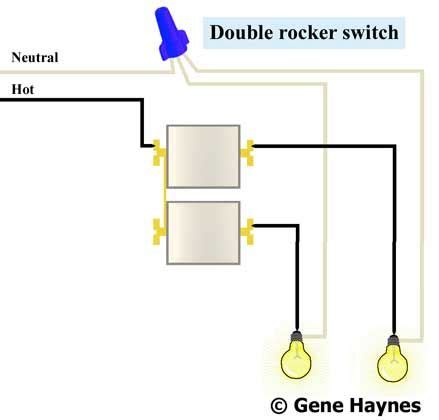 If using 2 wire microswitch endstops, connect one wire to gnd and the other wire to signal (stp), which are the outer two pins on the duet connector. How to wire double rocker switch | Wire switch, Light switch wiring, Toggle switch