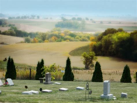 Iowa Cemetery Gravestone Headstones Cemeteries Graveyard Iowa
