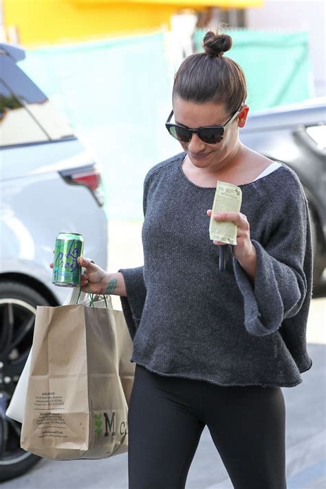 Please call us if you have any questions. LEA MICHELE Arrives at a Hair Salon in Los Angeles 02/12 ...