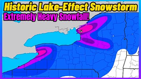 Extreme Lake Effect Snowstorm Begins Major Snowfall For The Buffalo