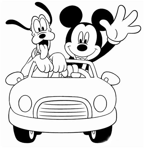 Desenhos Do Mickey Para Colorir E Imprimir Como Fazer Em Casa